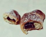Une image de l'étape 12 de Croissants briochés fourrés au chocolat ☕🥐🍫.