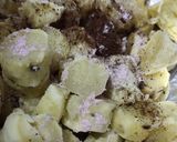A picture of step 3 of Sweet potato chaat.
