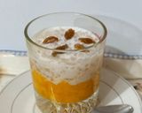 A picture of step 1 of Mango with sago and raisen 🥭🥭.