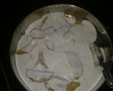 A picture of step 4 of Dahi alu.
