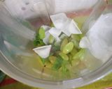 A picture of step 1 of Greengrape Shikanji.