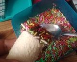 Foto langkah ke 8 dari resep Banana roll cake (versi roti tawar).