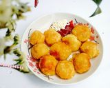 Hình bước làm 7 của món Potato Cheese Balls - Khoai tây bọc phô-mai chiên giòn  🍥