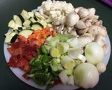Foto del paso 2 de la receta: Risotto de verduras y champiñones