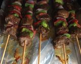 A picture of step 10 of Beef kebabs🍢.