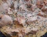 Foto del paso 5 de la receta: Pechuga con pasta Riso a la crema