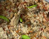 A picture of step 6 of Afghani Chicken Pulao.