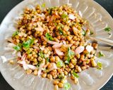 A picture of step 2 of Moong chaat 😋 Boil Moong chaat 😋.