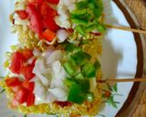 ট্রাইকালার চিজি ম্যাগি (Tri Colour Cheesy Maggi) রেসিপির ধাপ 4 ছবি