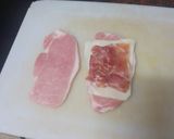 Foto del paso 2 de la receta: Libritos de cinta de lomo con mozzarella y jamón serrano en freidora de aire