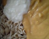 Foto del paso 5 de la receta: Conchitas🍝 en salsa cremosa🧀 de calabaza🎃 y acelgas🌿...🤔