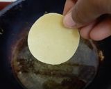 A picture of step 7 of Urad dal appalam or papad.