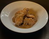A picture of step 6 of Chicken Qorma.