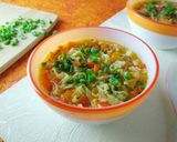 A picture of step 9 of Homemade Chicken Noodle Soup.