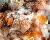 A picture of step 1 of Chicken Reshmi Kabab.