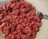A picture of step 1 of M n Ms! Mushrooms and meatballs!.