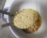 Foto del paso 4 de la receta: Ensalada de Rúcula, Garbanzos y Semillas. Rica en Omega 3!