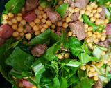Foto del paso 5 de la receta: Garbanzos con acelgas y carne