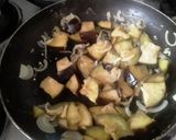 Foto del paso 2 de la receta: Berenjenas en salsa cremosa de ajo...🤔