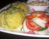 A picture of step 2 of #friedricerecipecontest.