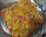 A picture of step 4 of Roasted Maggi Potatoes Toast.