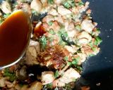 A picture of step 8 of Chicken chilli sauce.