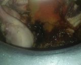 A picture of step 3 of Chicken qorma.