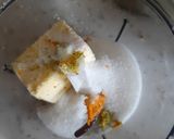 A picture of step 1 of Banana Cake with poppy seeds.