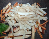 炒杏菇豆乾（全素）的食譜步驟2照片