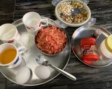 कैरेट केक विद हॉट रबड़ी (Carrot cake with hot rabri recipe in Hindi) रेसिपी चरण 1 फोटो