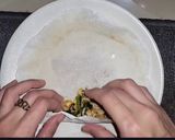 Foto langkah ke 5 dari resep Risol Sayur Ayam Jagung.