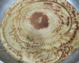 A picture of step 5 of Cinnamon pancakes.