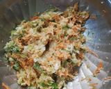 A picture of step 2 of Veg manchurian.