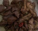 A picture of step 1 of Smokey rice.