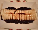 Pas rețetă Panna cotta cu sos de ciocolată 3 fotografie