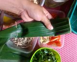 Foto langkah ke 4 dari resep Pepes tahu teri simple favorit.