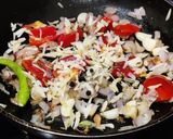 A picture of step 1 of Butter paneer.