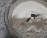 A picture of step 2 of Mother's day special rasmalai cake.