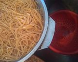 Foto del paso 3 de la receta: Fideos con verduras y salsa suave de crema