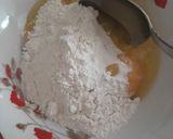 Pas rețetă Pancakes cu banane și afine 2 fotografie