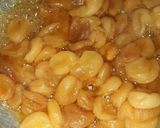 A picture of step 2 of Royal Khubani ka Meetha.