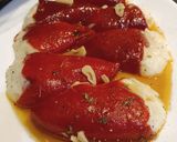 Foto del paso 6 de la receta: Piquillo confitados con brandada de bacalao