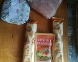 Csirkemellbe teker sonka, sajt-Leveles tésztában sütve! recept fázis 1 fotója