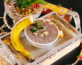 A picture of step 3 of Banana smoothie Bowl banana chia seeds smoothie Bowl.