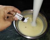 A picture of step 17 of Butterscotch rajbhog ice-cream chocolate cake.