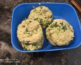 A picture of step 5 of Rajgira cucumber Patty.