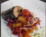 Foto del paso 3 de la receta: Caballa con ensalada