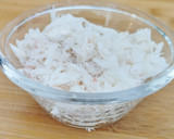 Foto del paso 3 de la receta: Espaguetis a la Marinera con carne de bocas de Cangrejo