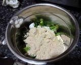 A picture of step 2 of Sattu Masala Chaas.