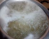 A picture of step 1 of Achari macaroni pasta.